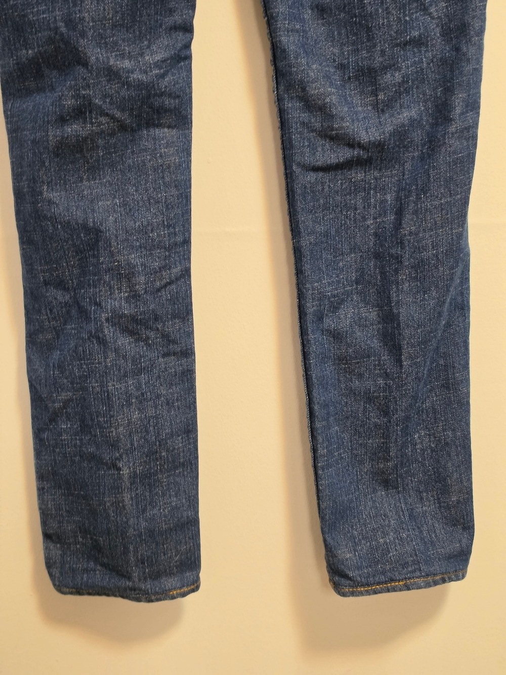 True Religion Women's Skinny Jeans in Dark Indigo with Contrast Stitching - Picture 6 of 8